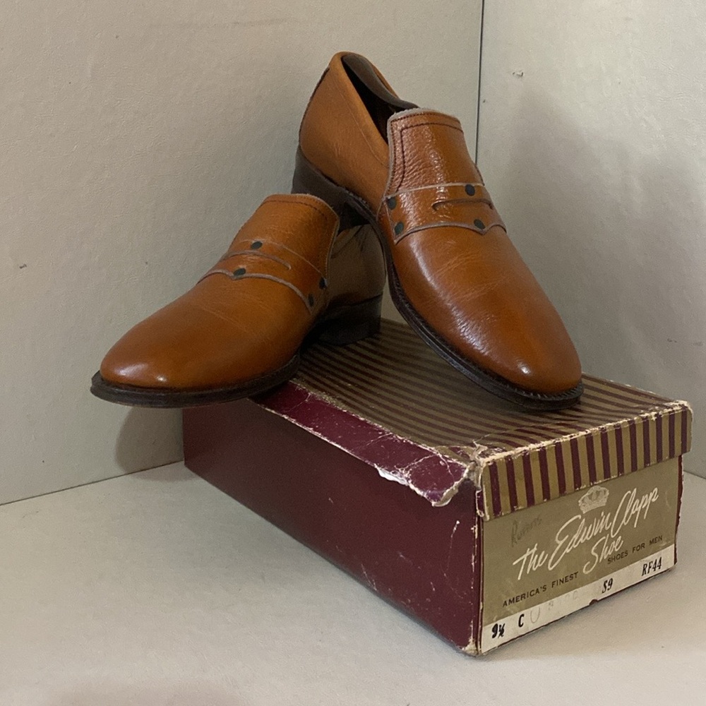 Vintage 1960’s Edwin Clapp Leather Loafers
